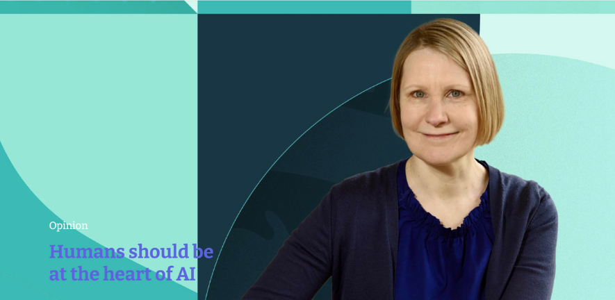Professor Anna Korhonen, Co-Director of the Institute for Technology and Humanity at the University of Cambridge.